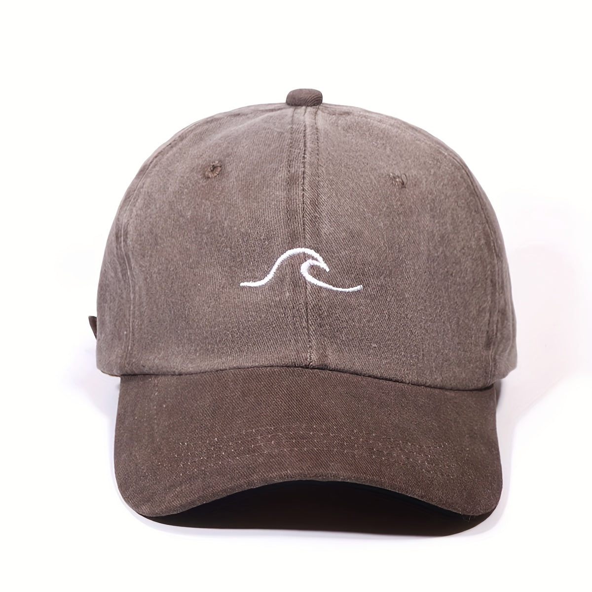 Unisex Embroidered Flame Baseball Cap