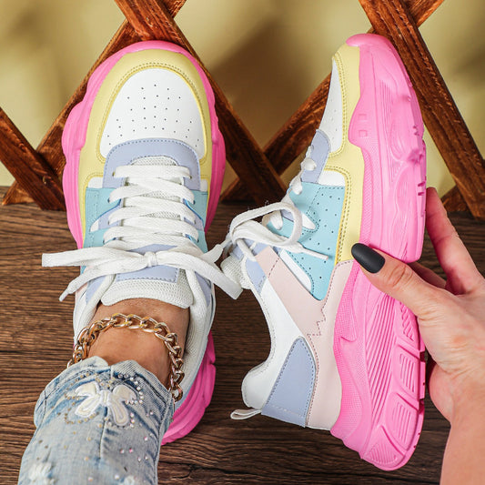 Women's Retro Chunky Platform Sneakers